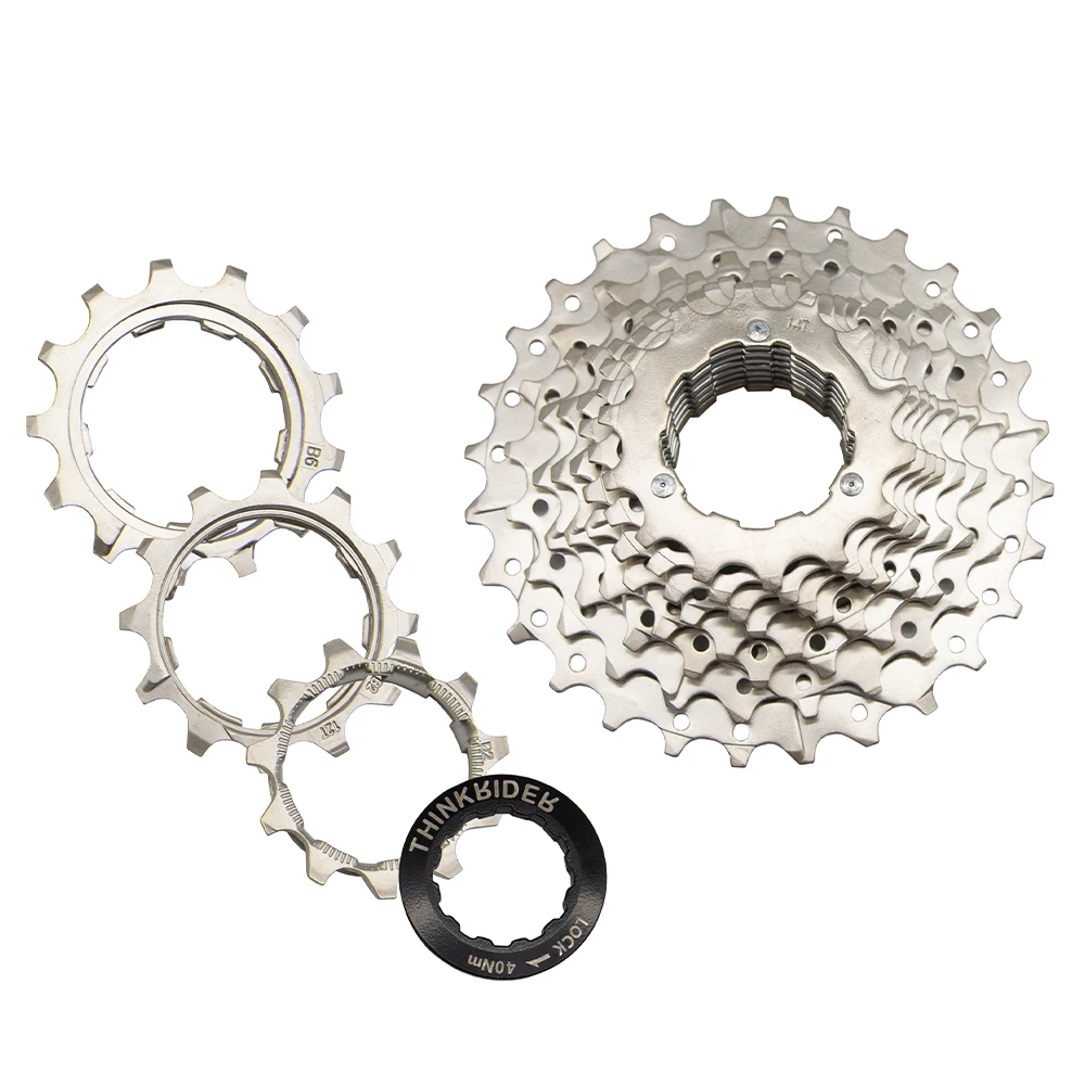 ThinkRider Road Bike 9 10 11 Speed Cassette X7 A1 X5 Bike Trainer Bicycle Flywheel Rear Gear Suitable For 11 Speed Road Bikes