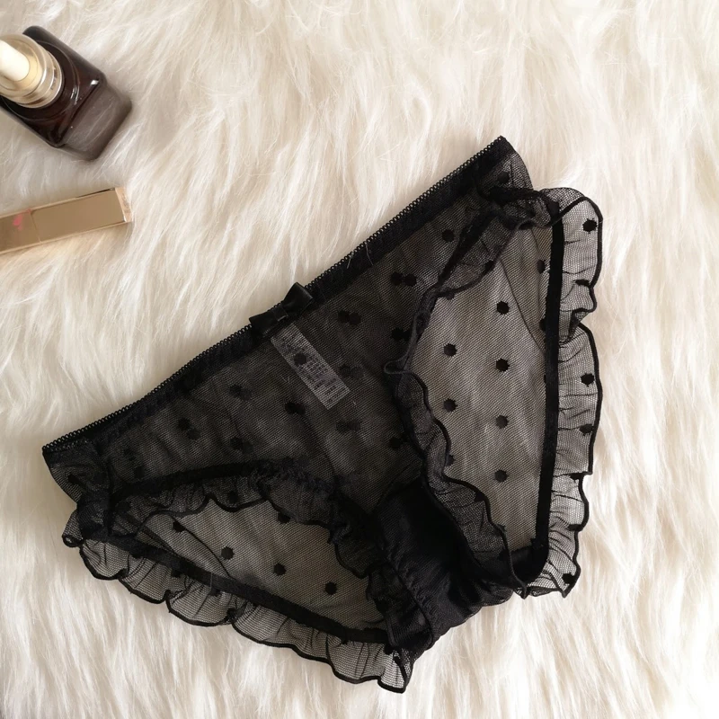 Women\'s Underwear Panties Sexy Lace Underwear Low Waist Briefs Seamless Underwear Hollow Out Lace Underpants Sexy Girl Panties