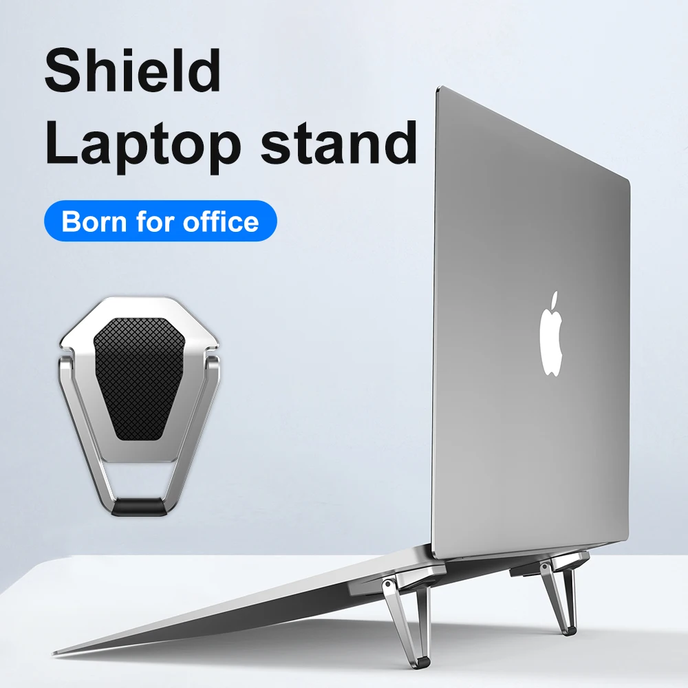 

Lightweight Laptop Cooling Stand metal Vertical Laptop Stand Foldable tablet Stand Bracket Laptop Holder for MacBook Notebook