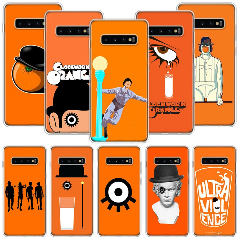 A Clockwork Orange Film Phone Case For Samsung Galaxy S24 S23 S22 S21 S20 Ultra S20 FE S10 Plus S9 S8 + Fundas Cover Coque