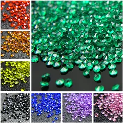 5000 sztuk/partia 4.5mm Tiny diament Wedding Party Decoration konfetti tabela Scatter akrylowe kryształy koraliki DIY Craft zdobienie