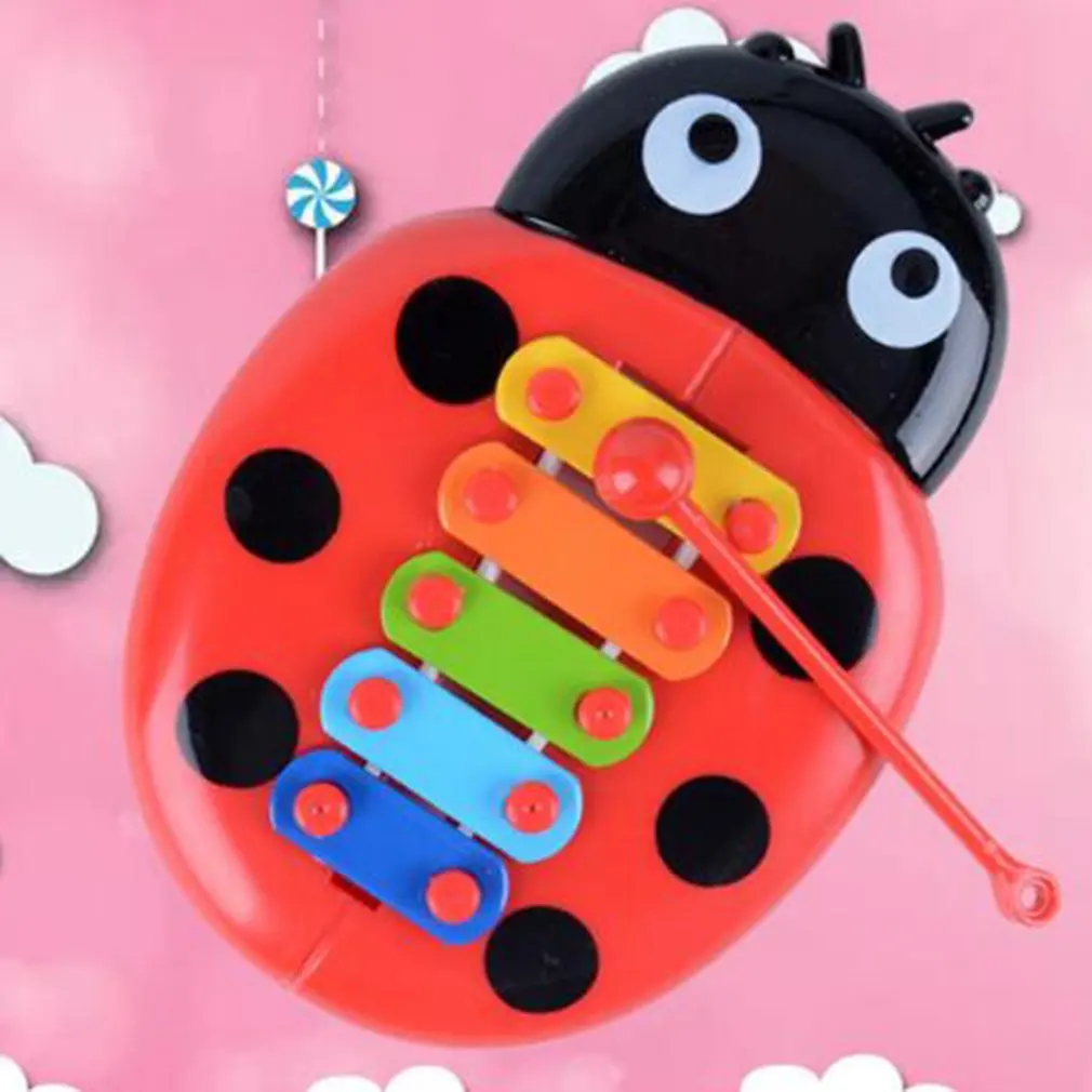0-3 Years Old Hand Knock Piano Educational Toys Hand Harp Boy Girl Musical Baby Toy 8-Note Xylophone For Children Toddler