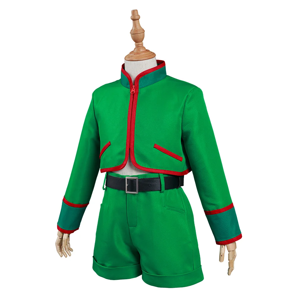 Gon Freecss Costume Cosplay bambini bambini Top pantaloni abiti Halloween Carnival Suit