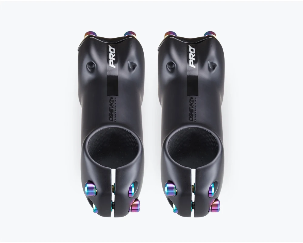 OG-EVKIN BS-004 Pro+ Carbon-Vorbau 10 Grad 31,8 mm Titan Rennrad-Vorbau Positiv und Negativ MTB Fahrradteile – Detail 9