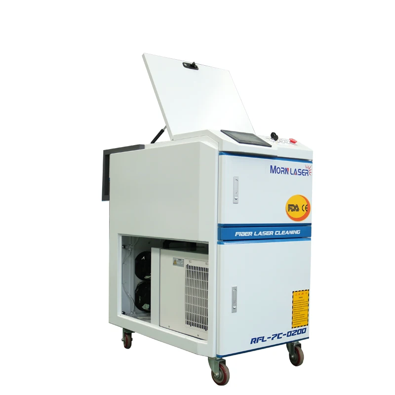 CE High Precision Automatic Handheld fiber metal laser cleaning machine for Removing Surface