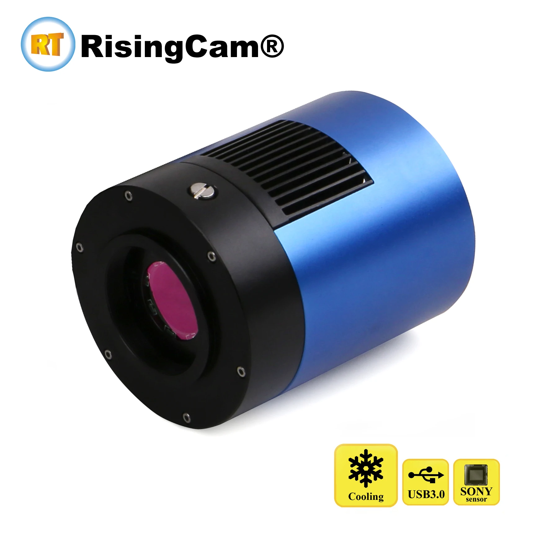 

Монохромная камера для астрономического телескопа RisingCam, охлаждающая камера deepsky, USB3.0, 10 МП, 4/3 дюйма, imx492 TEC