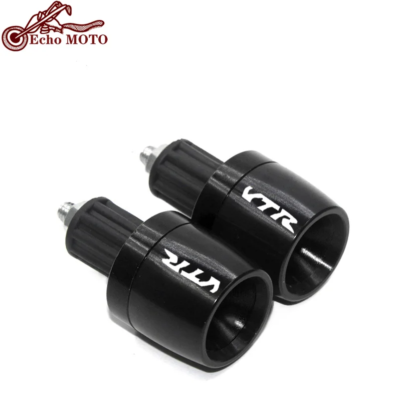 For Honda VTR1000F/FIRESTORM VTR 1000 F 1998-2005 CNC Logo Plugs Motorcycle 7/8'' 22mm Handlebar Moto Handle Bar Grips Cap Ends view 5