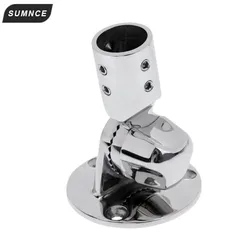 Adjustable Stainless Steel Marine Boat 7/8' Antenna Ratchet Deck Base Mount for Kayak Canoe Fashing Boat Rafting Accessories