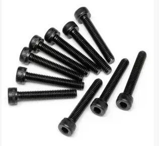 ST3 ST4 M3 M4 M5 M6 Lock Nut Cross Phillips Flat Countersunk Head Self-tapping Screw Set for 1/5 Rovan F5 MCD XS5 BAJA Losi 5T