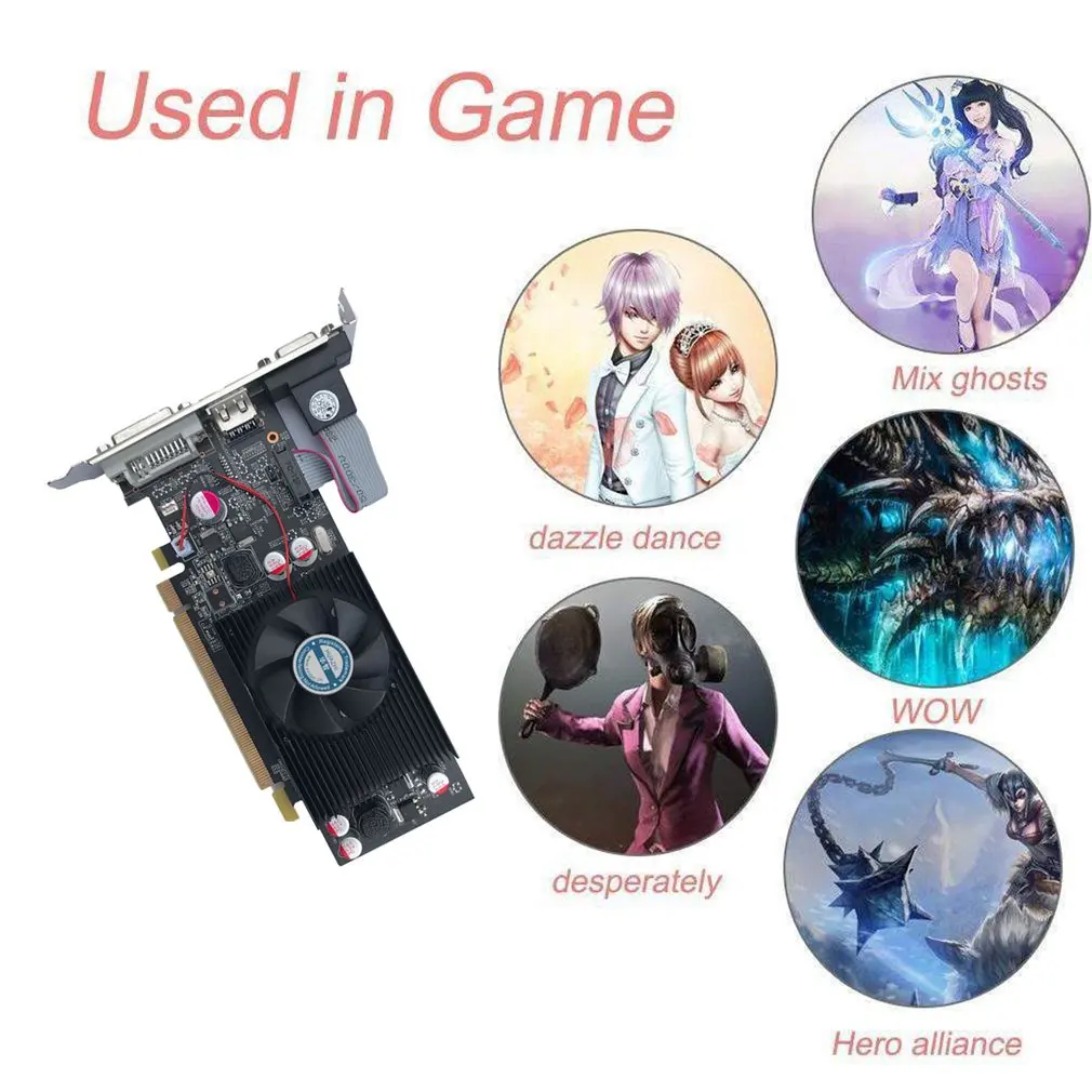 بطاقة فيديوهات NVIDIA GeForce VCGGT610 XPB بمساحة 1 جيجابايت DDR3 SDRAM PCI Express 2.0