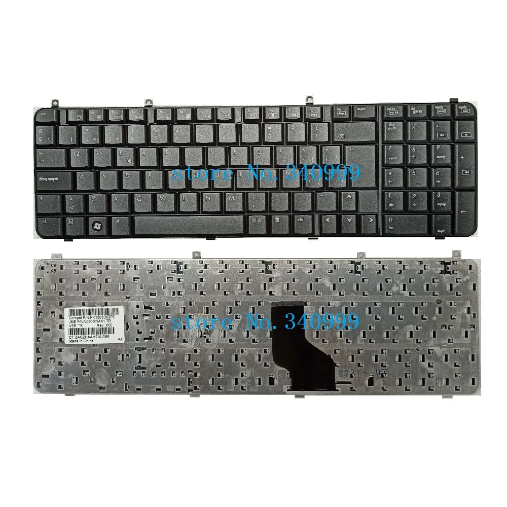 

New Spanish Notebook Laptop keyboard For HP Compaq Presario A900 A909 A945 Black