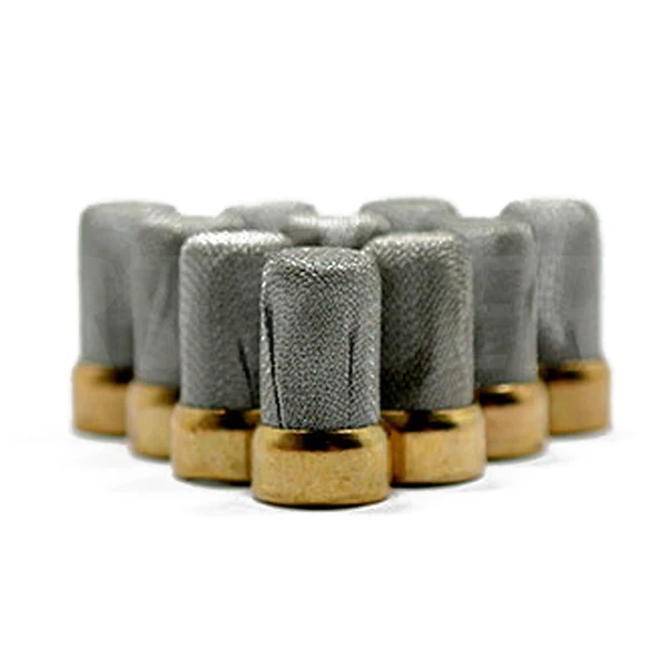 High Quality Auto Parts 100 Pieces Fuel Injector Repair Kit Metal Micro Filter 11009 For Toyota 6*3*10.5mm image 3