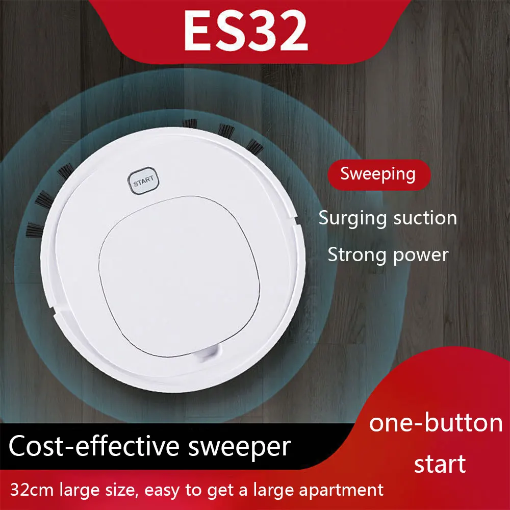 تصميم جديد روبوت لأغراض التنظيف آلة كنس فراغ قابلة للشحن السيارات الذكية هادئة منخفضة الضوضاء أدوات مفيدة المنزلية الحالية