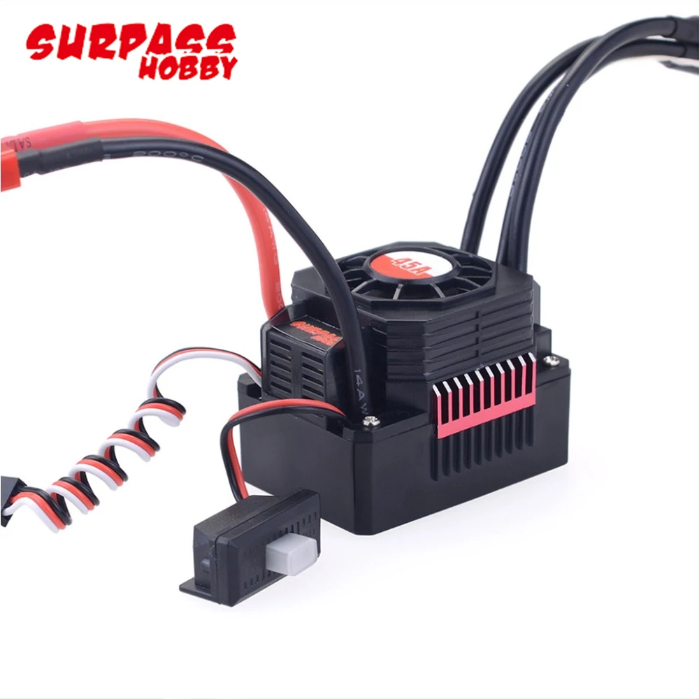 Surpass Hobby impermeabile F540 Combo 3000KV/4370KV motore Brushless con ESC Brushless 45A 2-3S per giocattolo Buggy fuoristrada 1/10 RC