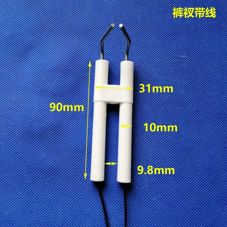 Commercial Stove Ignition Needle Trousers Split Siamese Double Row With Line Ceramic Ignition Needle Boiler Gas Stove Gas Stove