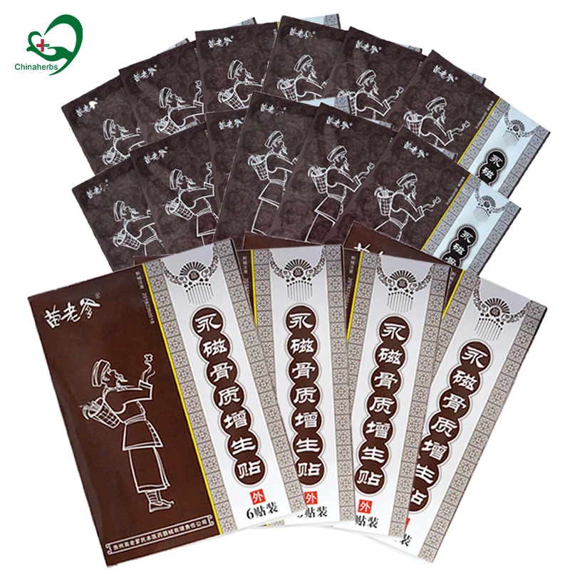 10 Packs/60 Pcs Magnets Chinese Medicine Patch Hyperosteogeny Osteoarthritis Spondylosis Chronic Pain Relief Medical Plaster