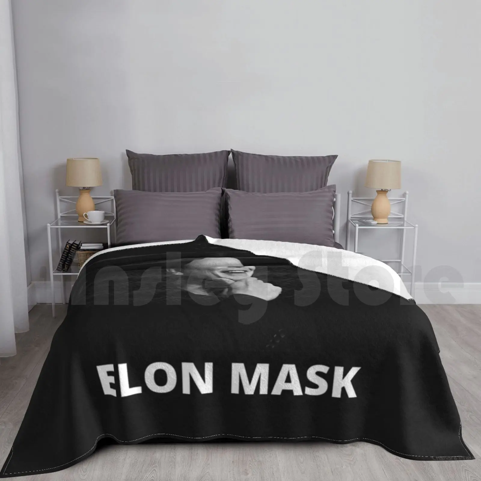 Elon Blanket Fashion Custom Elon Elon Musk Cool Trending Latest Stylish Funny