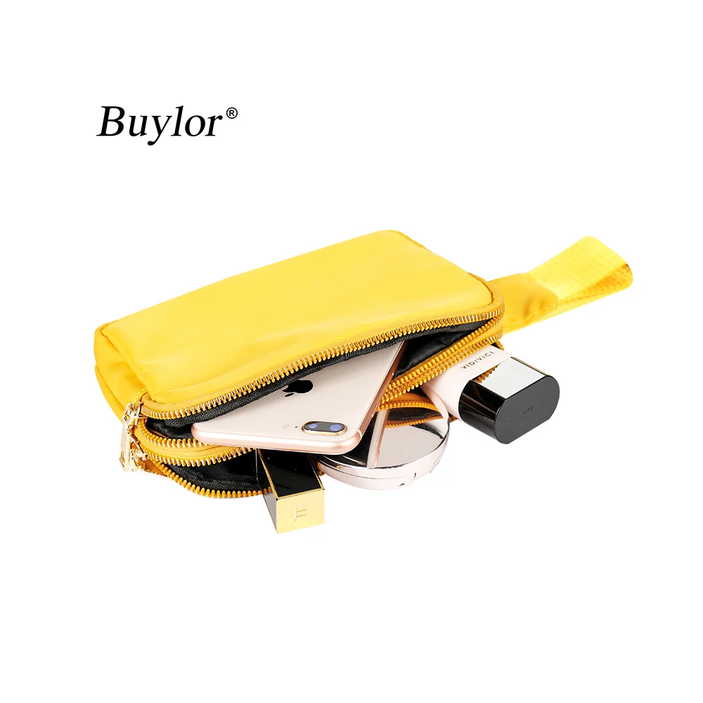 Buylor Fashion Waist Bags for Women Fanny Pack Hip Bum Bag Chest Shoulder Bag Dual Zipper Crossbody Bag With Adjustable Strap