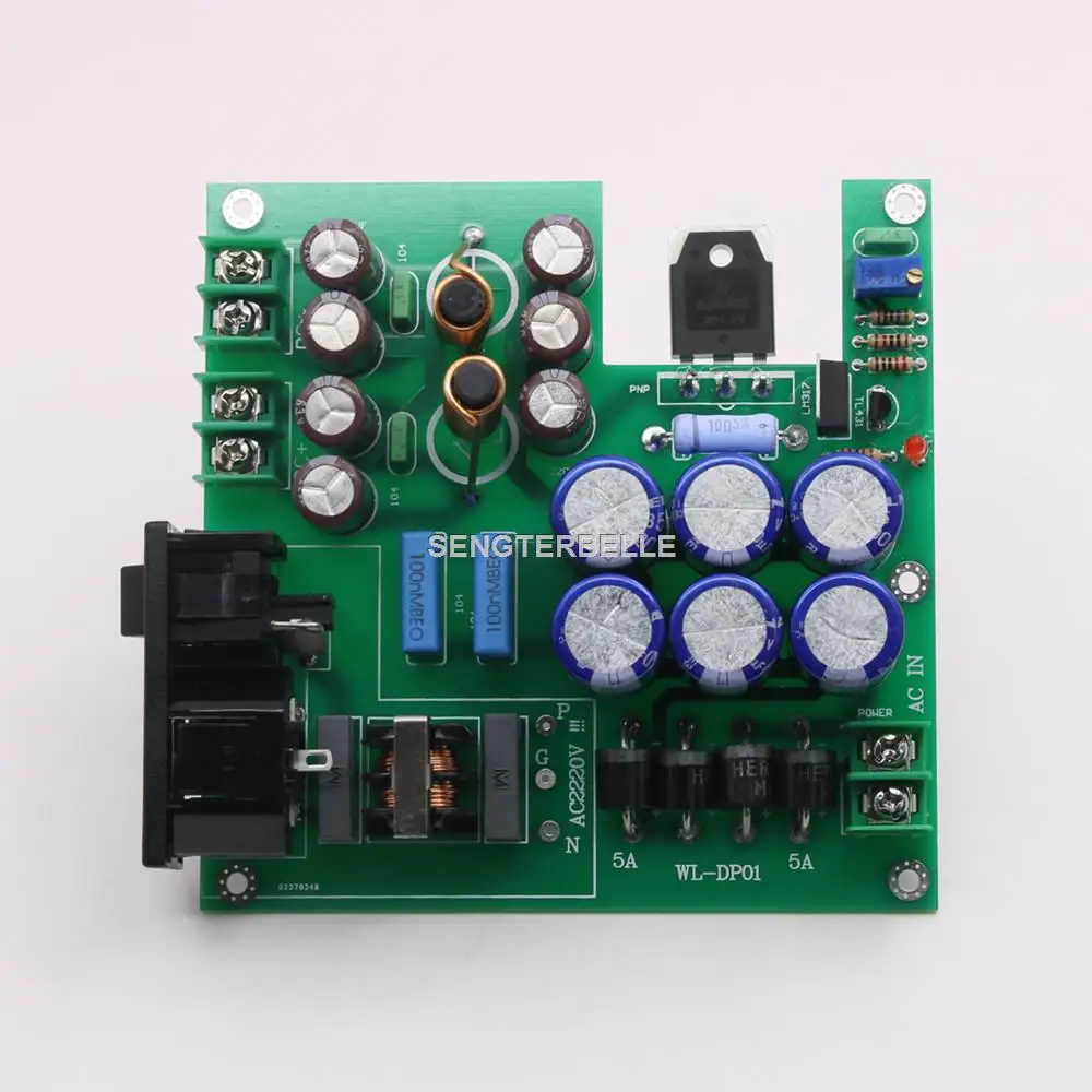 HiFi scheda di alimentazione lineare a basso rumore livello 3 filtrato DC5V-DC24V regolare la scheda PSU Audio