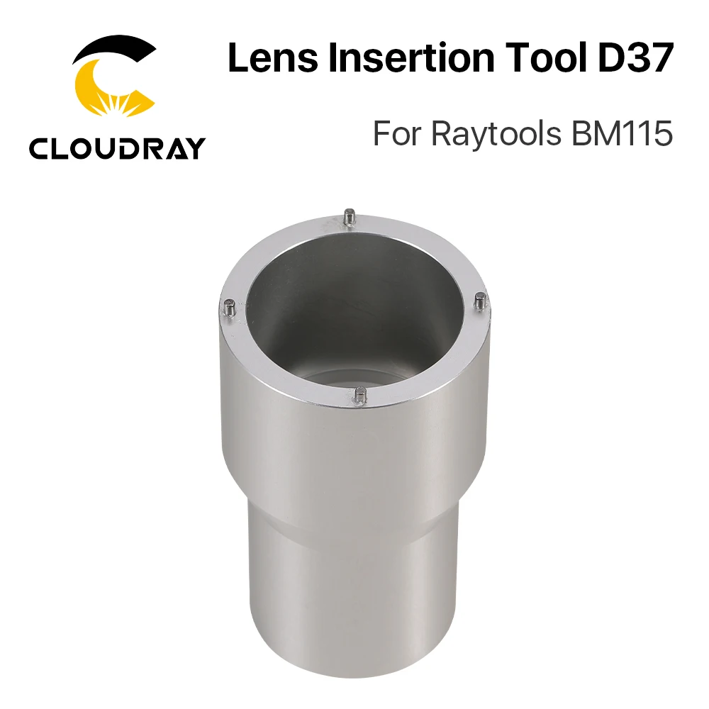 Инструмент для вставки линз Cloudray Raytools BM115, фокусный объектив D37, инструмент для вставки линз Raytools BM115, оптический фокусный объектив