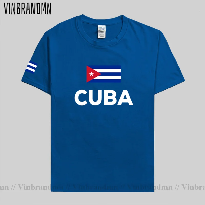 Cuba Cuban t shirts fashion 2021 jerseys nation team tshirt 100% cotton t-shirt gyms clothing tees country sporting CU CUB