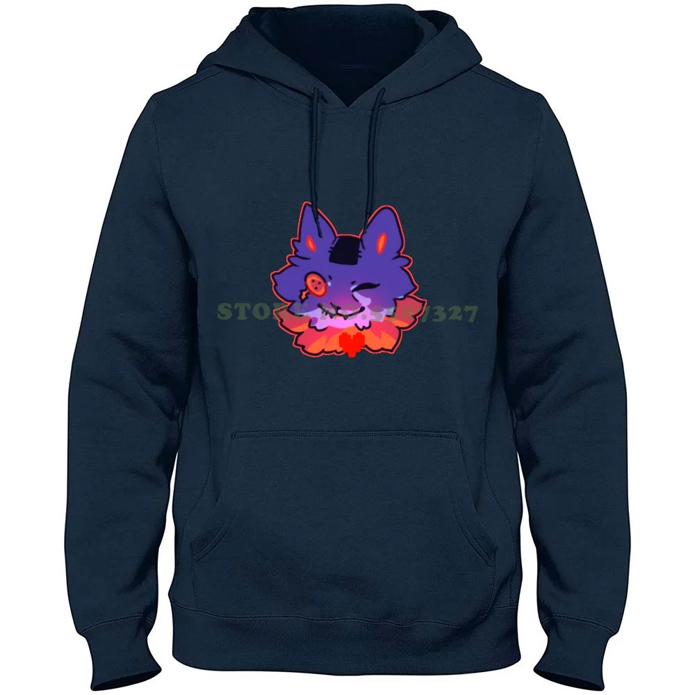 

Толстовка с капюшоном из 100% чистого хлопка Seam Deltarune Seam Cat Deltarune Deltarune Cat Undertale Персонаж Undertale Cat