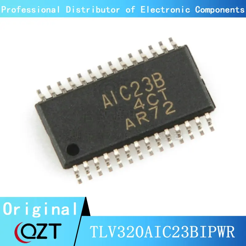 10 개/몫 TLV320AIC23BIPWR TSSOP TLV320AIC23BIPW TLV320AIC23 320AIC23 AIC23B TSSOP-28 칩 새로운 스팟