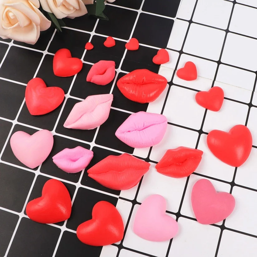 Lip Heart 100% Platinum Silicone Sugarcraft Mould, Fondant Cake Decorating Tools Bakeware