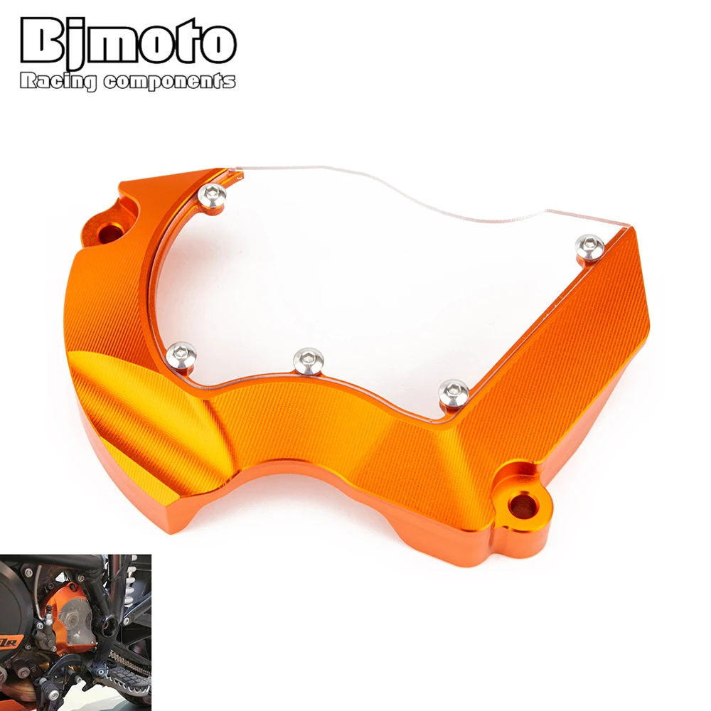 BJMOTO CNC Front Sprocket Guard Cover Chain Protector Accessories For 1190 1290 Super Adventure/R 1290 Super R/GT RC8/R