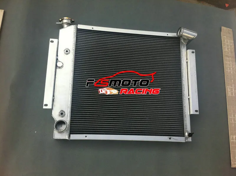 3ROW Aluminum Radiator For International Scout II scout 2 & Pickup 5.0L 5.6L V8 1970-1981 1971 1972 1973 1974 1975 1976 1977