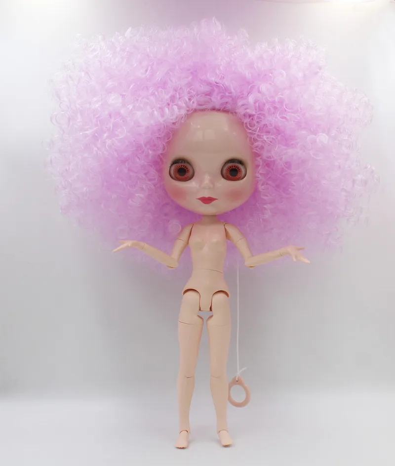 

Free Shipping Top discount 4 COLORS BIG EYES DIY Nude Blyth Doll item NO.740J Doll limited gift special price cheap offer toy