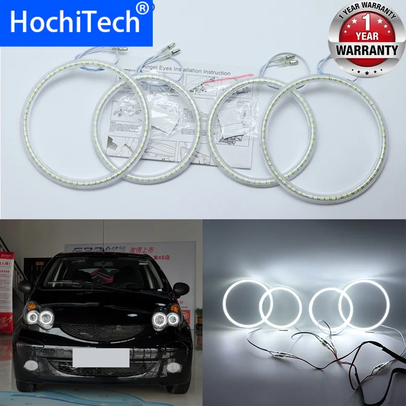 

Ультра яркий SMD белый фотоэлемент с кольцом в виде ангельских глаз, дневная работа, фотоэлемент DRL для BYD F0 F1 2008 2009 2010 2011 2012 2013-2015