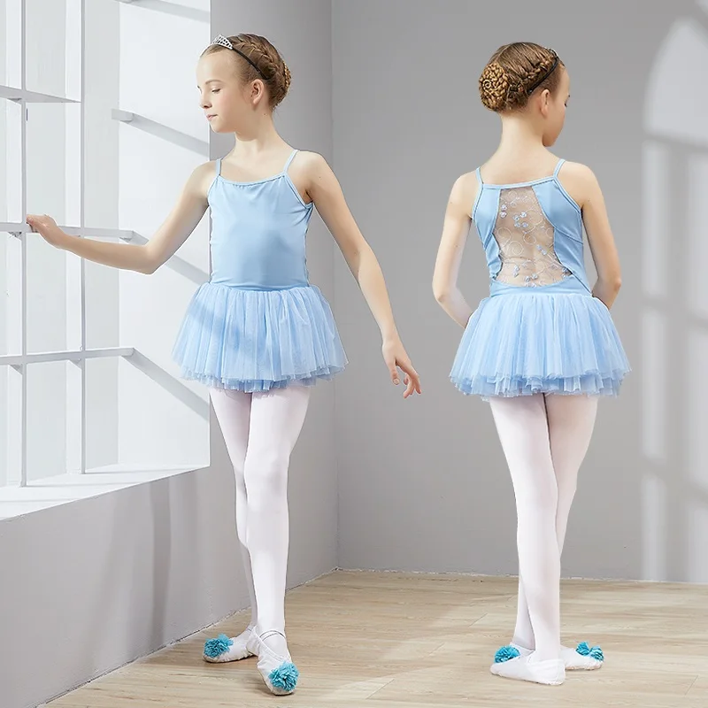 Đầm Ba Lê Cho Bé Gái, Ba Lê Dancewear, Tập Đi Cho Bé Múa Ba Lê Leotard, Nhảy Đầm, Tutu, Áo trẻ Em Dance Váy Với Voan
