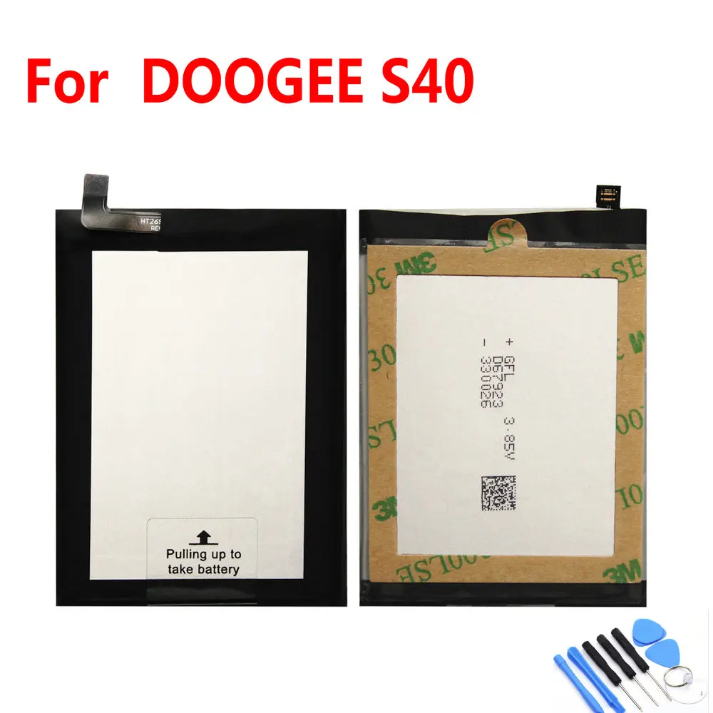 

100% NEW Original 4650mAh Battery For DOOGEE S40 Mobile Phone