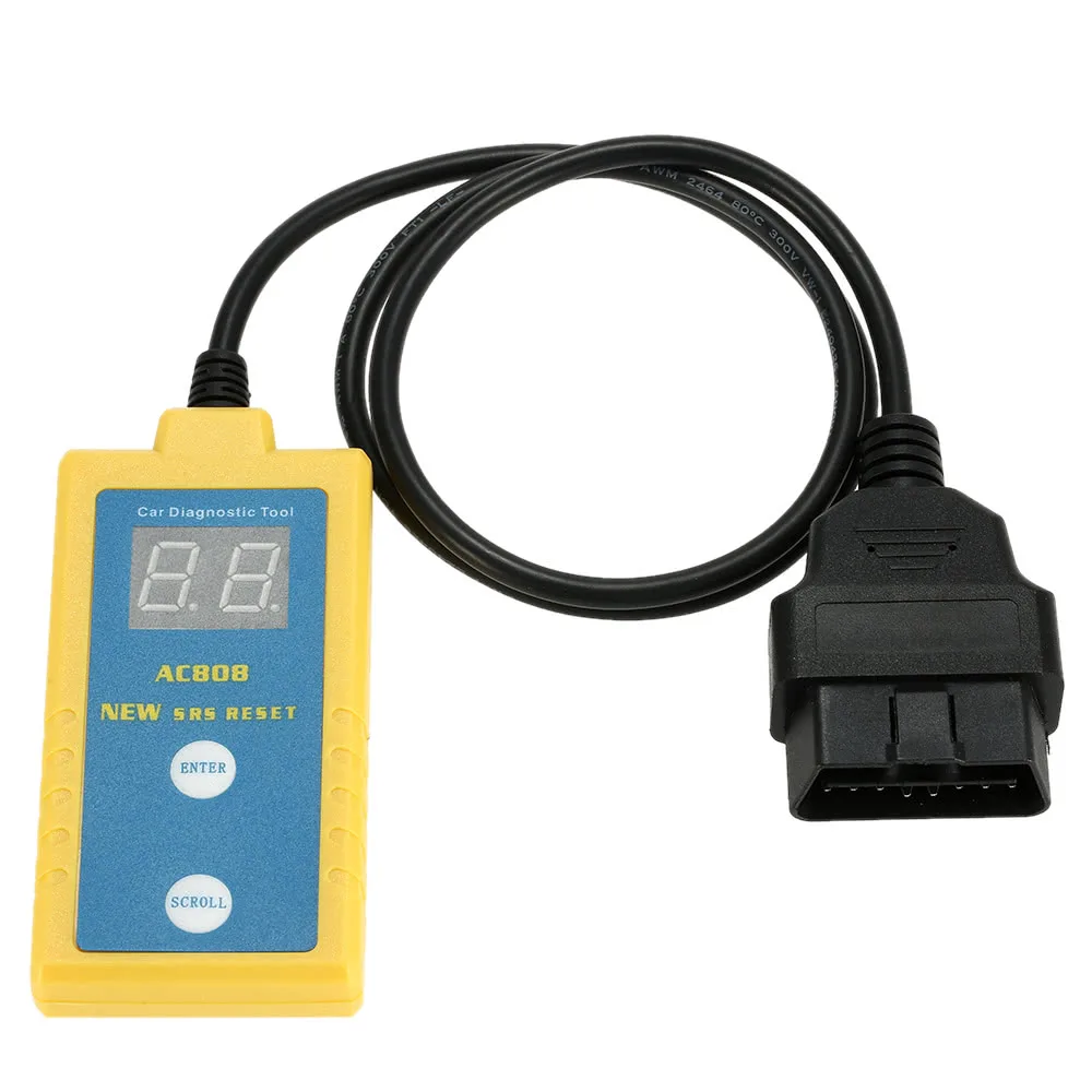 B800 Auto Car Airbag Diagnostic Scan Tool Code Reader Scanner Read and Clear SRS Trouble Codes for BWM