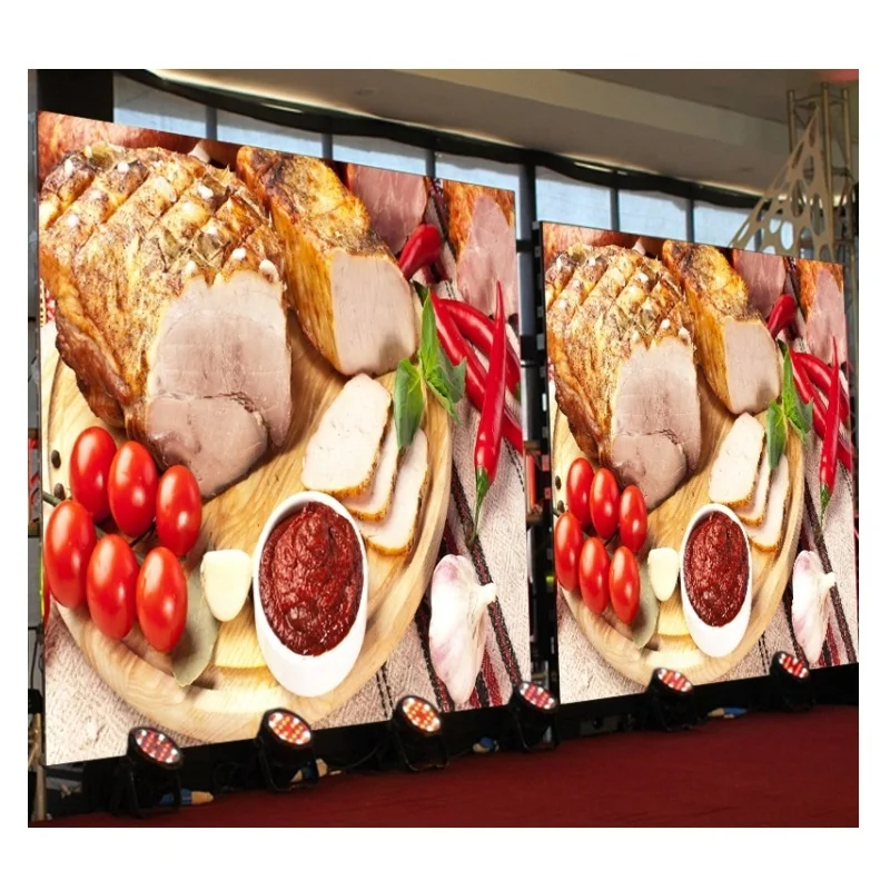 Full Color High Brightness HD Refresh P2.97mm P3.91mm P4.81mm 3840HZ Outdoor LED Display Screen Video Wall