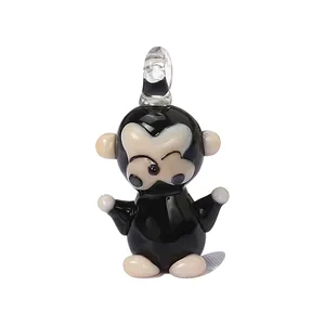 Qianbei-Vidro Murano Lampwork handgefertigt, gemischte Farben, Halsketten mit Tieranhänger, Mode 6 Hauptverkaufsanhänger Glass Murano - №2