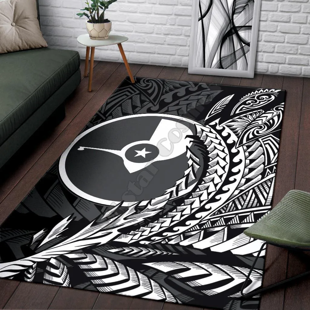 

Yap State Area Rug Wings Style Carpet Home Decoration Living Flannel Print Bedroom Non-slip Floor Rug