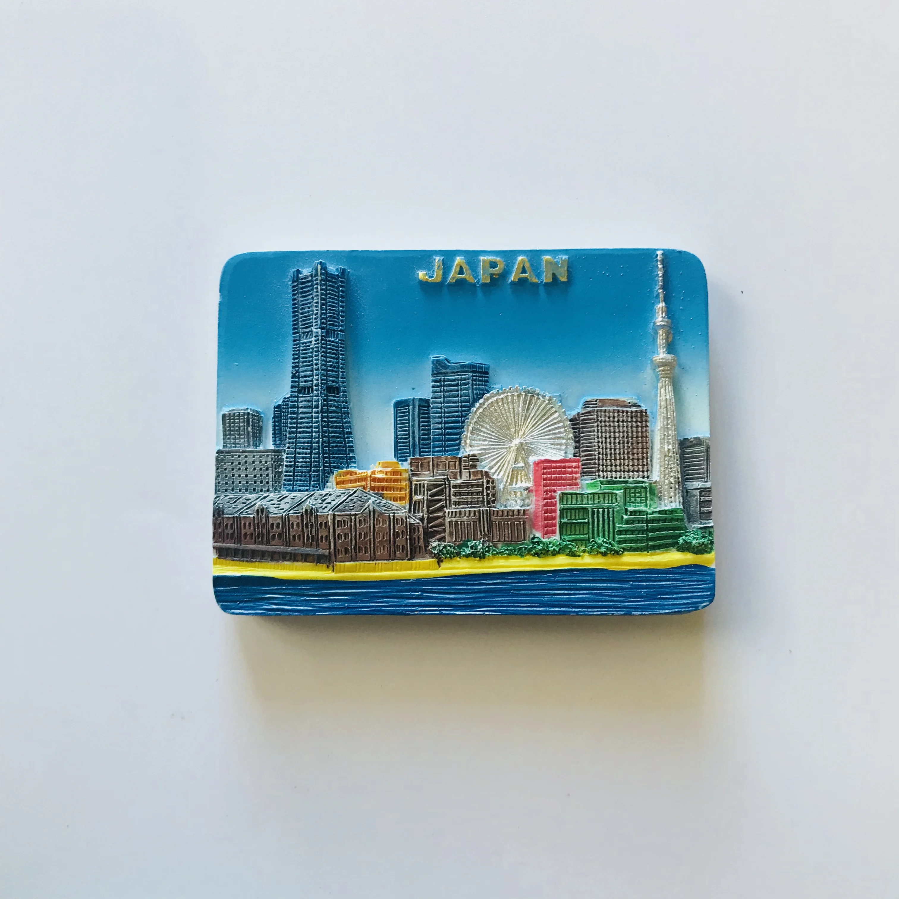 Country Fridge Magnets Tokyo Magnet Travel Resin Mt. Fuji Hokkaido Refrigerant Stickers Souvenir Magnetic