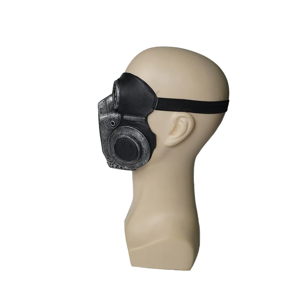 Eraspooky Medieval Steampunk Gas Mask Cosplay Unisex Latex Full Face Mask Halloween Costume Props