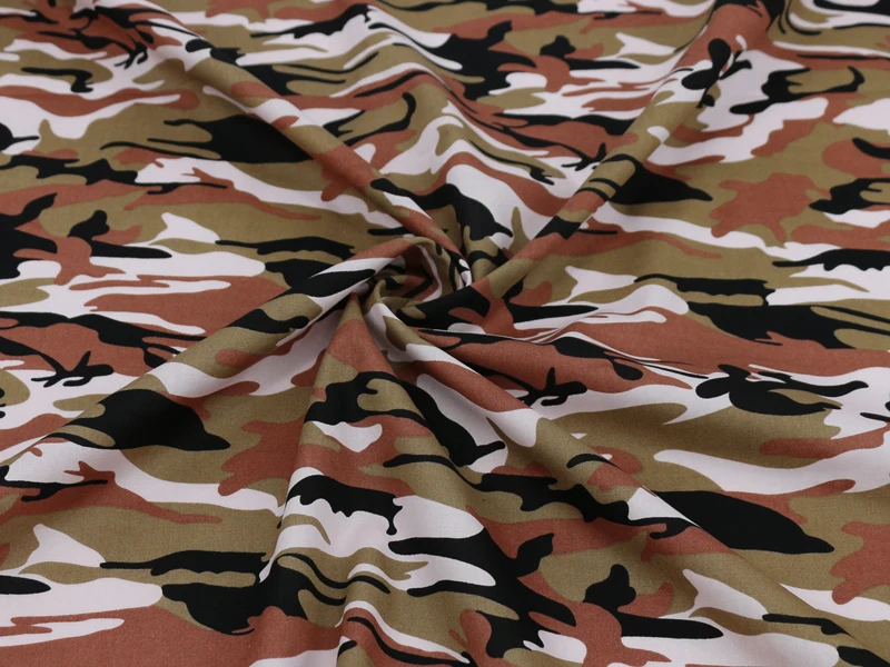 50cm*147cm Camouflage Print Cotton Cloth Camo Cotton Poplin fabric diy sewing toys cap Tissu