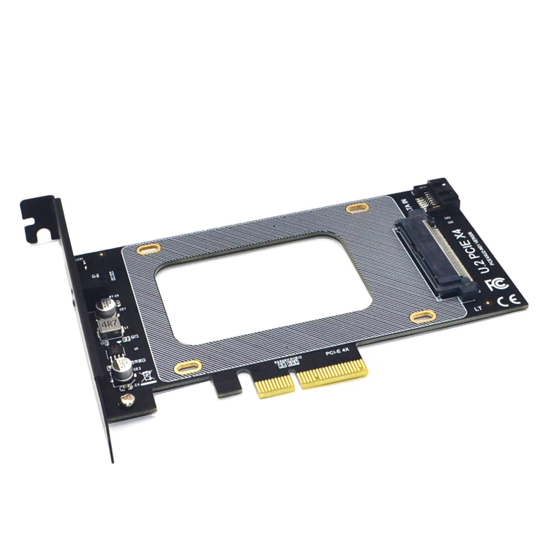 PCIE Riser PCI Express 3.0 X4 to U.2 SFF-8639 Adapter PCIe U2 SSD to PCI-E Expansion Card PCI Express x4 to 2.5