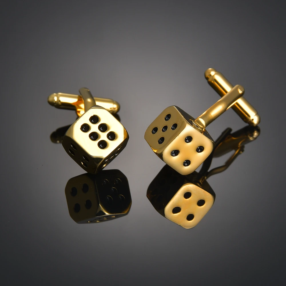 New Fashion Men\'s Cufflinks Coppper Rubik\'s Cube Plane Business Cufflinks For Gentlemen Cuff Links Hand Engraving Men Jewelry