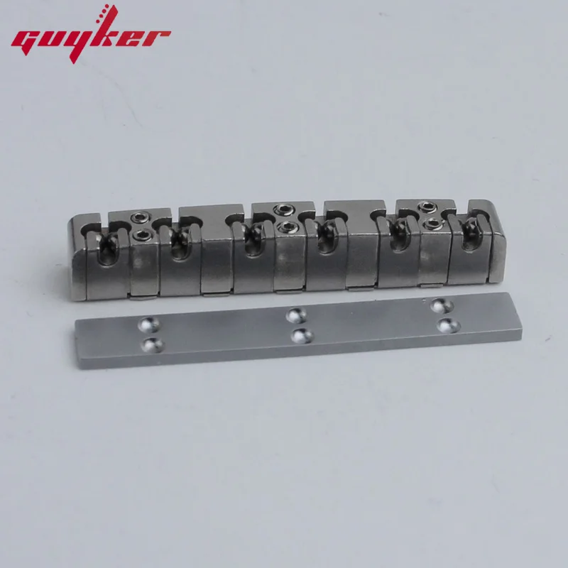 GUYKER Stainless Steel Ball Split Regulation Adjustable Nut Replacement Parts For LP Guitar