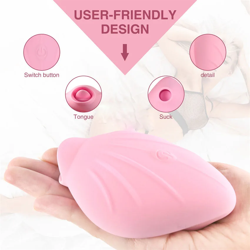 

Sucker Clitoris Pussy Licker Toy For Women Nipple Vibrating Massager Clit Vibro Sucking Masturbator Tongue Vibrator 18+ Sex Toys