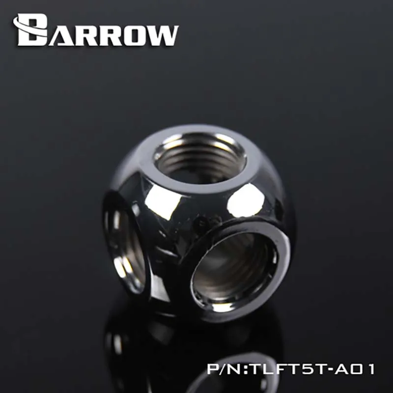 Barrow PC water cooling fitting G1/4 tube connector Cubic Adapter 3Way/4Way/5Way TLFT3T-A01 TLFT4T-A01 TLFT5T-A01