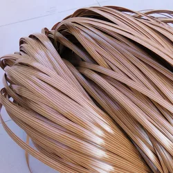 70M x 8mm fai da te piatto sintetico rattan materiale di tessitura plastica PE Rattan striscia per cestino in rattan mobili sedia strumento di riparazione a maglia