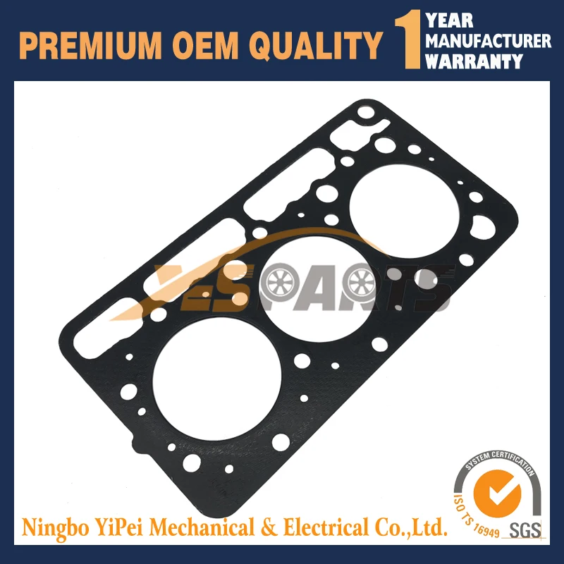 New Head gasket For Kubota D850 Engine B1500 B1550HST B6200 B6200D B6200E