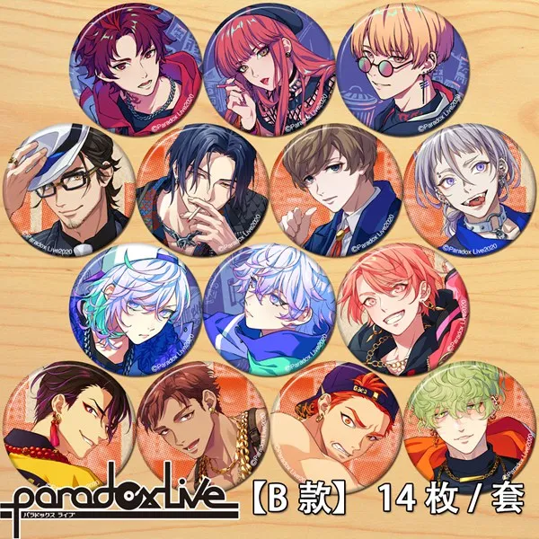 1pc 58mm Acrylic Badges Paradox Live Anne Faulkner Bae Brooch Icons