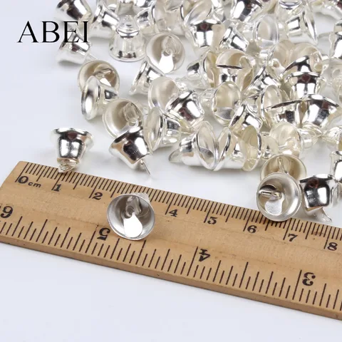 Золотой, серебряный рождественский колокольчик
